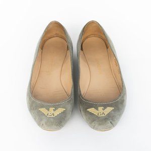 Giorgio Armani Suede Flats- Size 39
